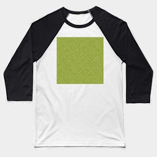 Timothy in Green and Blue Crosshatching Baseball T-Shirt